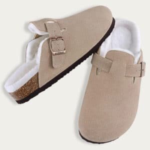 Chaussons Sabots Fourrés Femme
