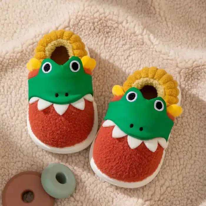 Pantoufle Dinosaure Enfant 5