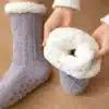 Chaussons Chaussettes Antidérapantes Femme 1