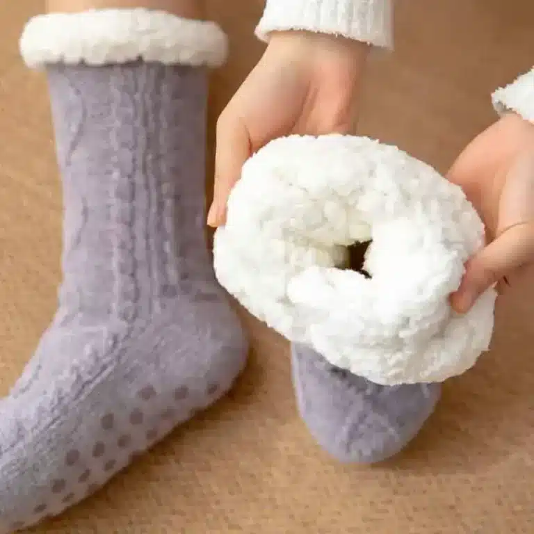 Chaussons Chaussettes Antidérapantes Femme 1