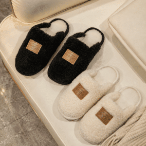 Pantoufle Homme Femme Mouton