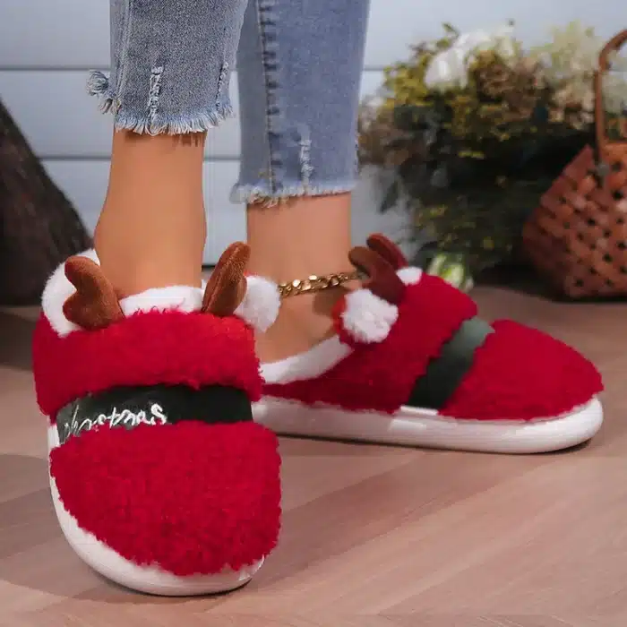 Chaussons Femme Noël 3