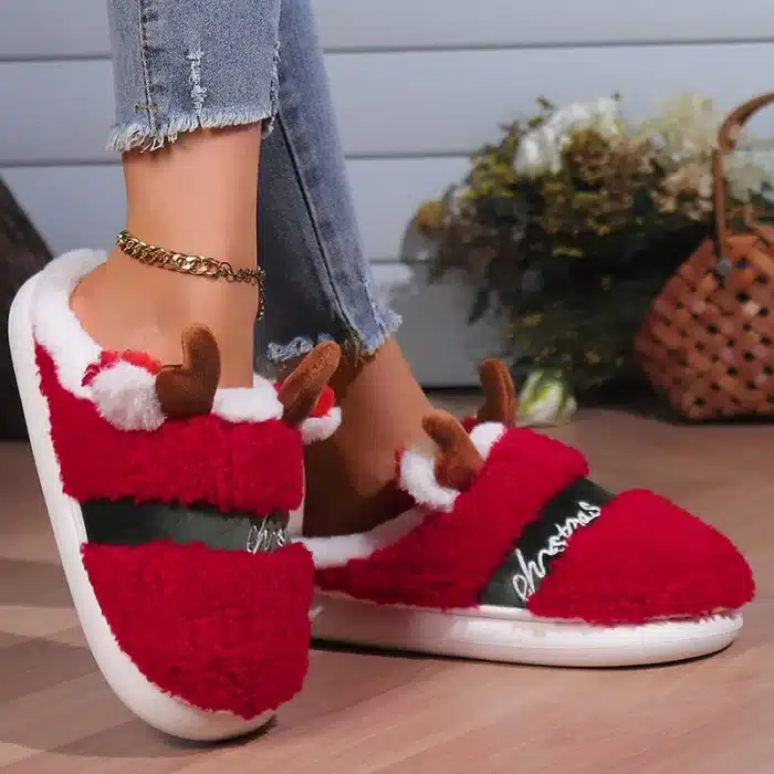 Chaussons Femme Noël 2