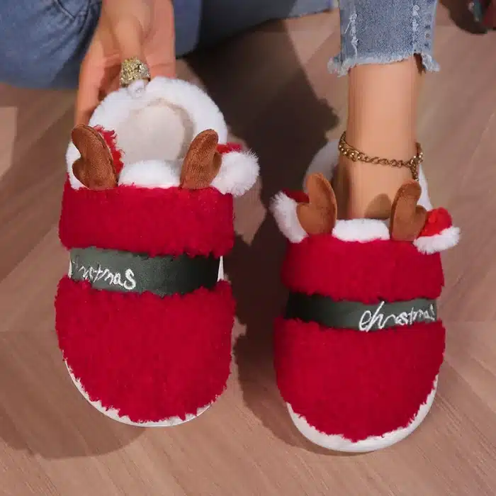 Chaussons Femme Noël 1