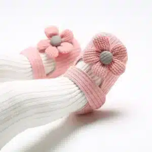 Chausson Bébé Rose 1