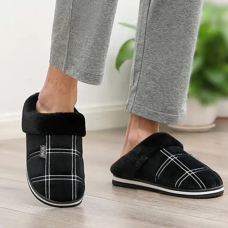 Pantoufle Homme Grande Taille 2