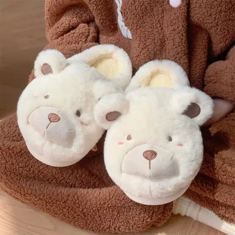 Pantoufle Ours Femme 8