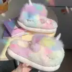 Pantoufle Licorne Adulte 5