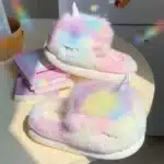 Pantoufle Licorne Adulte 2