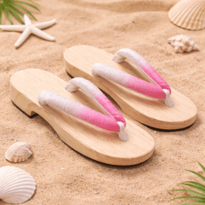 Tong en Bois Japonais