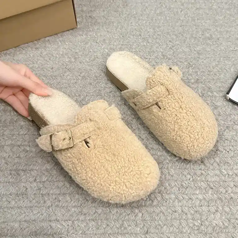 Chausson Femme Mouton Retourné 5