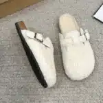 Chausson Femme Mouton Retourné 1