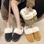 Pantoufles Compensées Femme 4