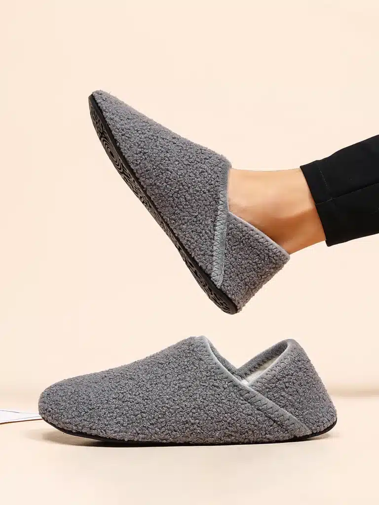 Chaussons Homme Semelle Feutre 7