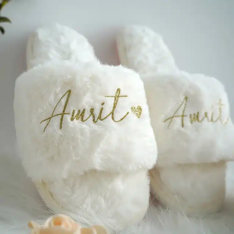 Pantoufle Personnalisée Prénom 5
