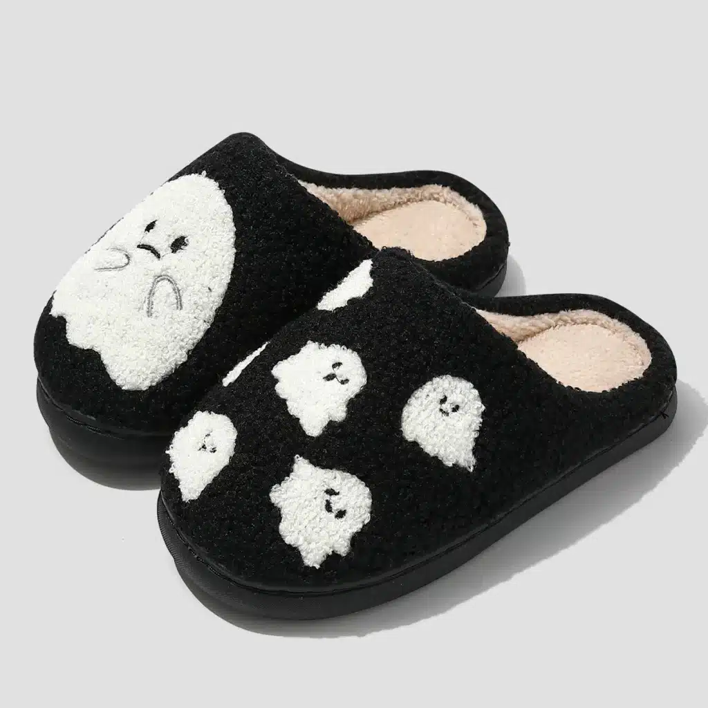 Pantoufle Halloween Femme