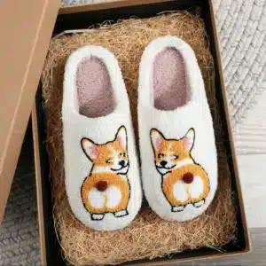 Pantoufle Corgi Adulte 1