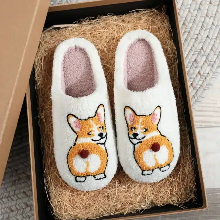 Pantoufle Corgi Adulte 1