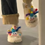 Pantoufle Drôle Femme 1