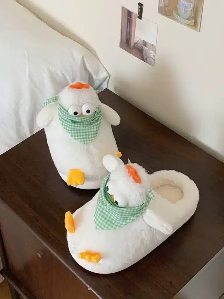 Pantoufle Poulet Femme 4