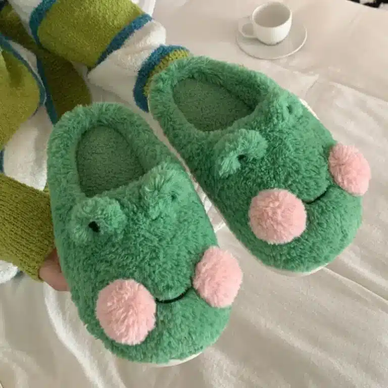 Pantoufles Grenouille 3