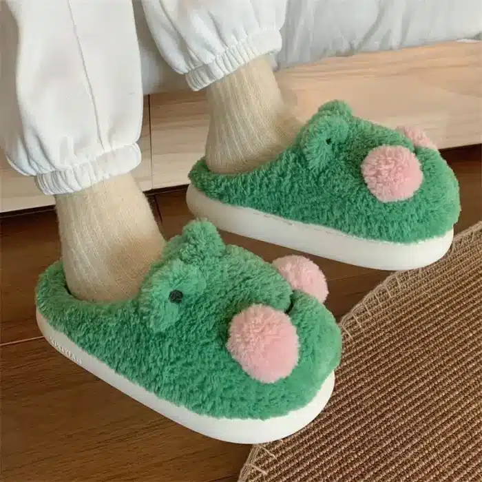 Pantoufles Grenouille 1