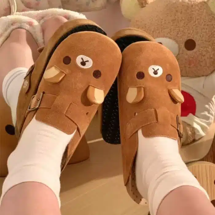Pantoufles Ourson 2