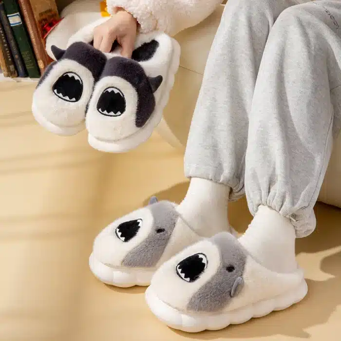 Pantoufles Requin Bouche Ouverte 2