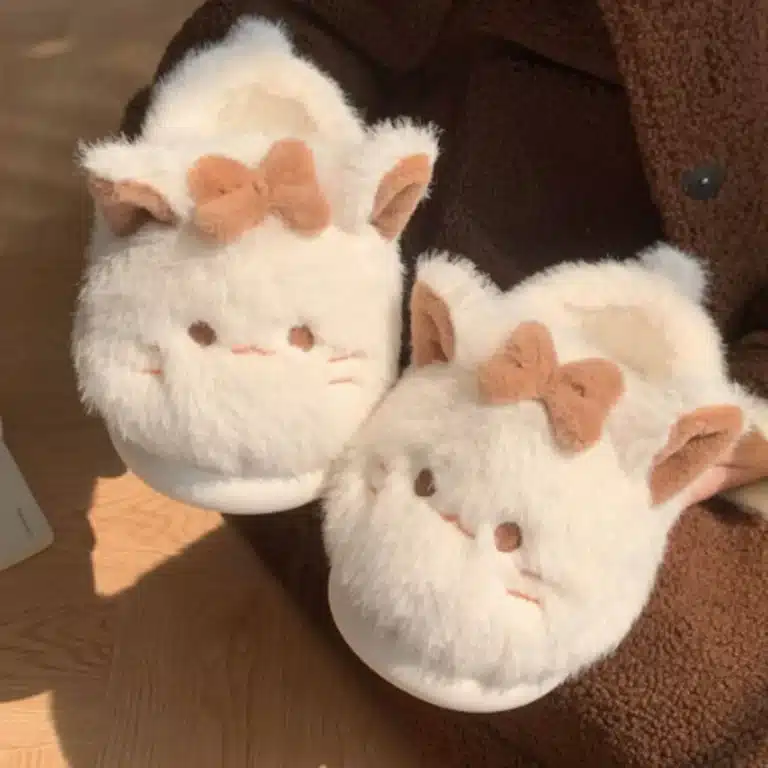 Pantoufles Chat Kawaii 1