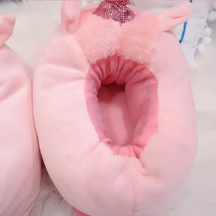 Pantoufles Licorne Kawaii 4