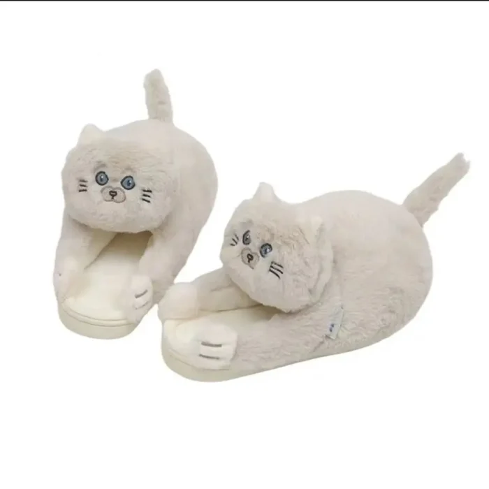 Chaussons Chat Accroché 3