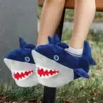 Pantoufles Requin Bleu 1