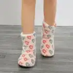 Chaussons Bottes Coeurs 3