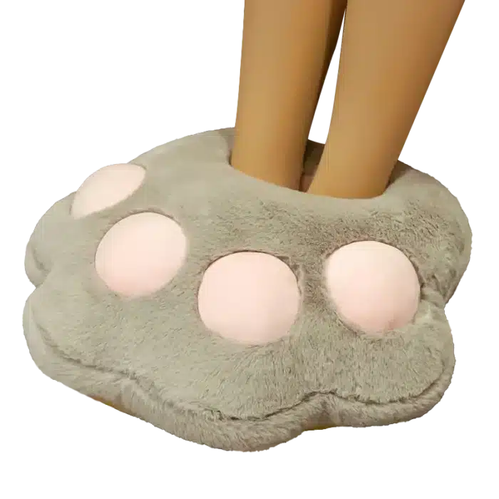 Pantoufle Géante Patte de Chat 2