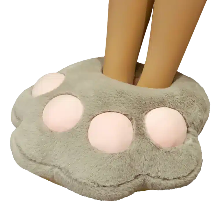 Pantoufle Géante Patte de Chat 2