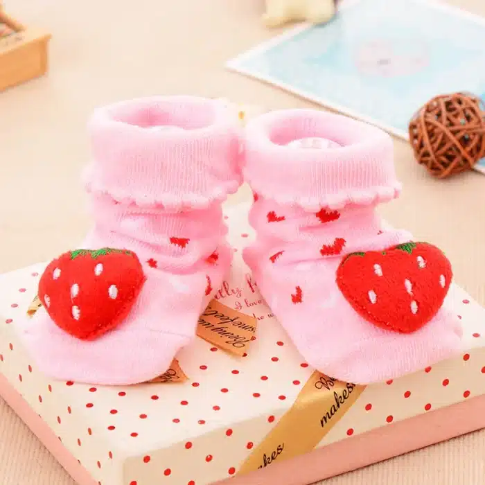Chaussons Chaussettes Antidérapantes Bébé 8