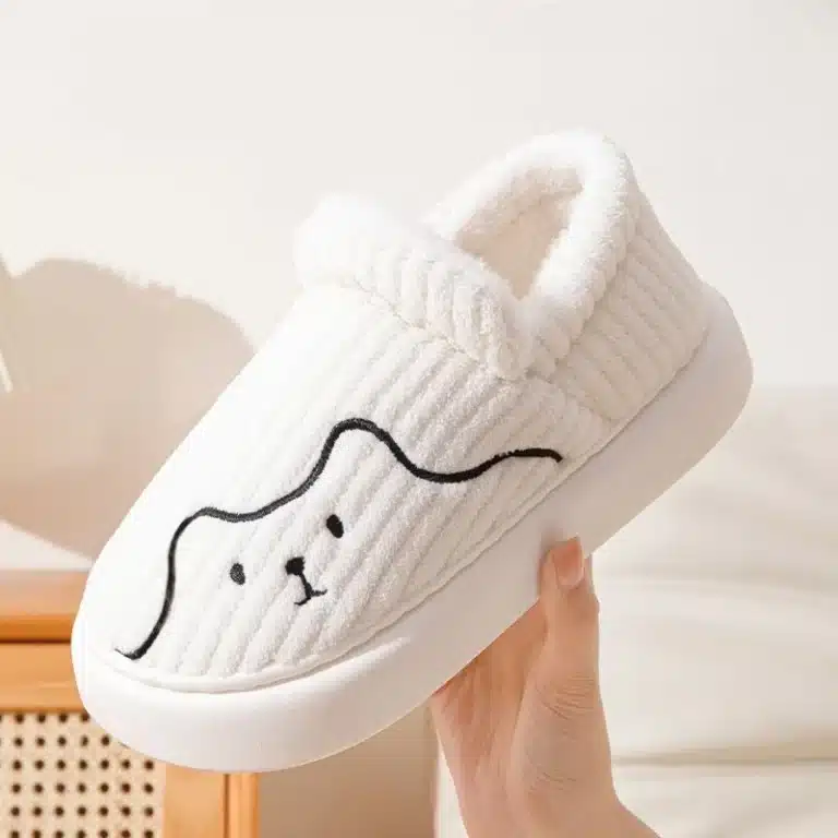 ​ Pantoufles Dessin Chat 3