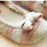 Chausson Ballerine Rayée Femme 5