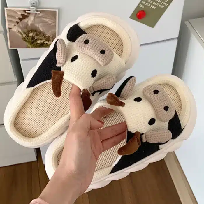 Chaussons Vache Lin Eté 1