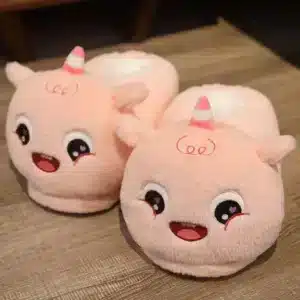 Chausson Monstre Rose 1