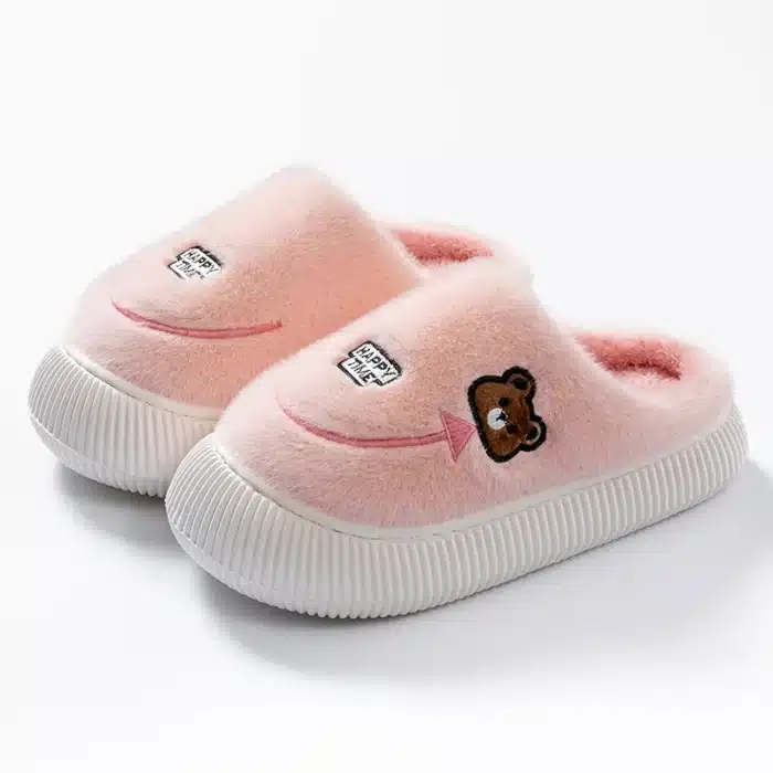 Chaussons Ours Semelle Epaisse 3
