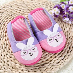 Pantoufles Lapin Mignon Enfant 1