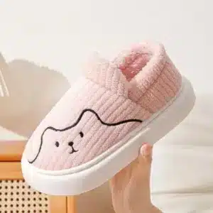 ​ Pantoufles Dessin Chat 1