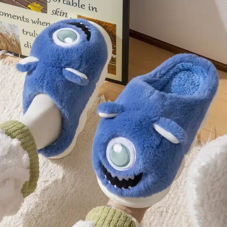 Pantoufles Monstre Cyclope Mignon 4