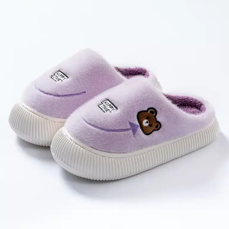 Chaussons Ours Semelle Epaisse 4