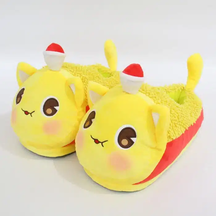 Pantoufles Chat Coloré Kawaii 11