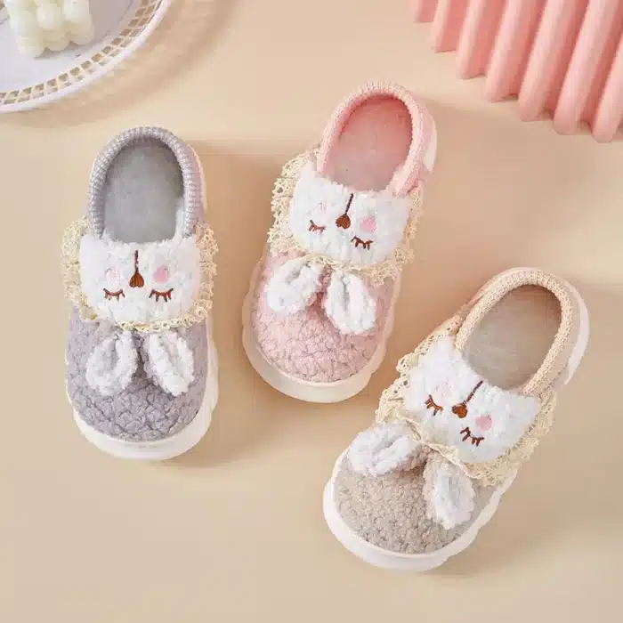 Pantoufles Lapin Semelle Souple 6