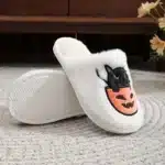 Pantoufles Chat Citrouille 3