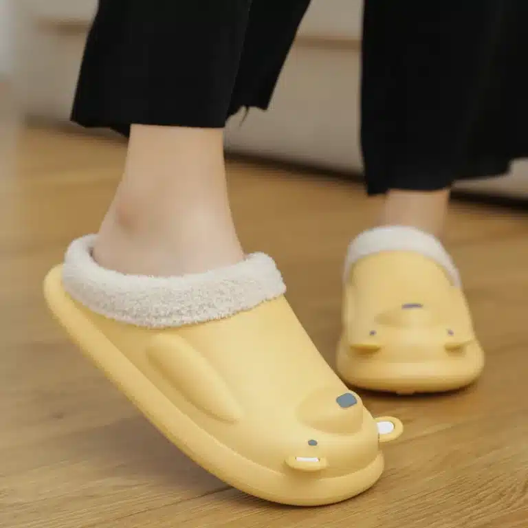 Pantoufles Ours Rigolo 9