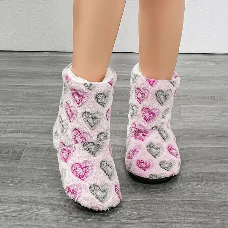 Chaussons Bottes Coeurs 2